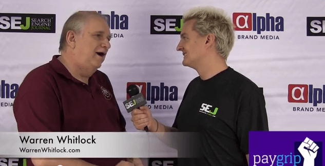 How To Build Your Personal Brand: Interview With Warren Whitlock At #Pubcon 2013