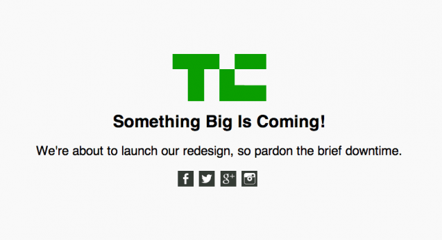 TechCrunch Down