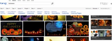 Bing Image Search Results Now Display Pinterest Boards