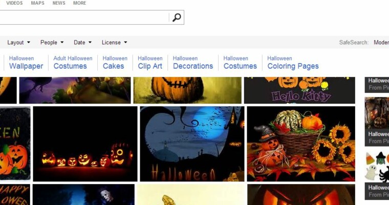 Bing Image Search Results Now Display Pinterest Boards