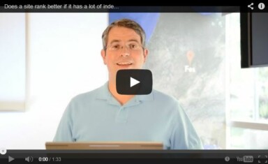 Matt Cutts: More Indexed Pages Doesn’t Always Equal Better Rank