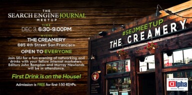 The Search Engine Journal Meetup: Dec 3 in San Francisco #SEJMeetup