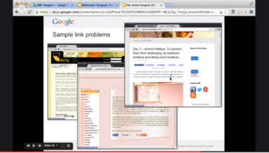 Webmaster Central Live Site Reviews