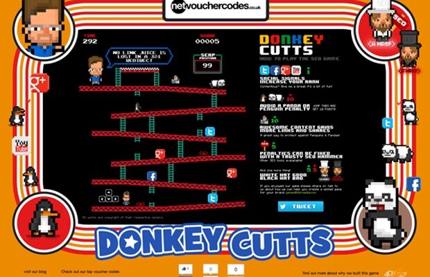 Be Matt Cutts in this Donkey Kong-inspired SEO Video Game