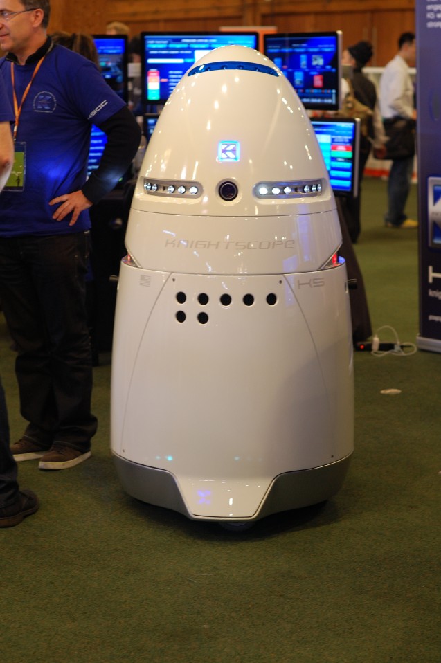 Knightscope prototype"Autonomous robots that predict and prevent crime"