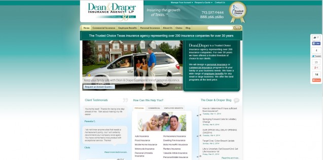 Dean and Draper Homepage