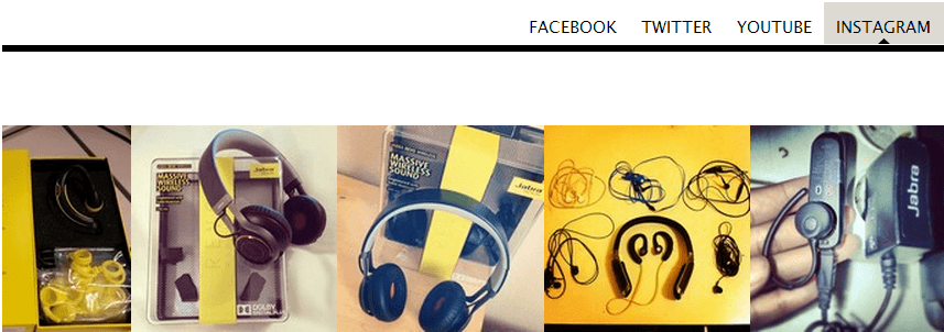 Jabra Instagram Feed