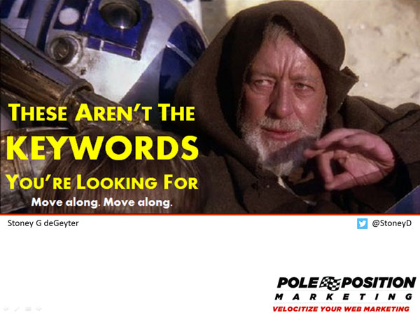 Obi Wan Not The Keywords You're Looking For