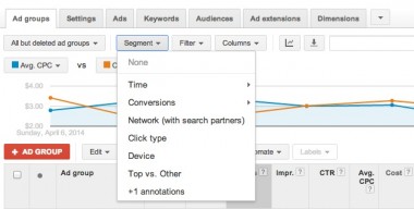 Adwords Segments Report