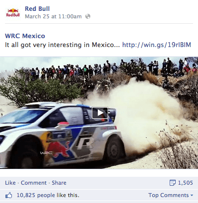 Red Bull Facebook