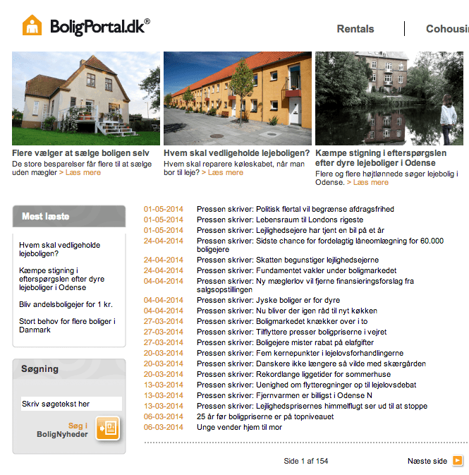 Boligportal.dk Housing Market News