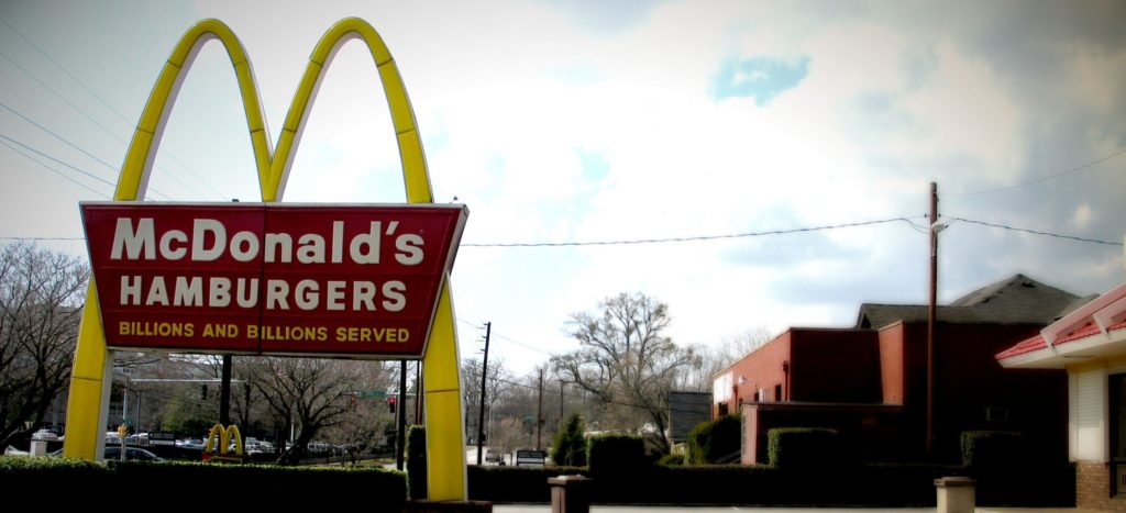 McDonalds sign