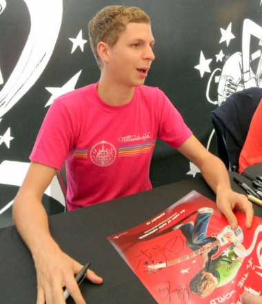 Michael Cera Autograph Signing