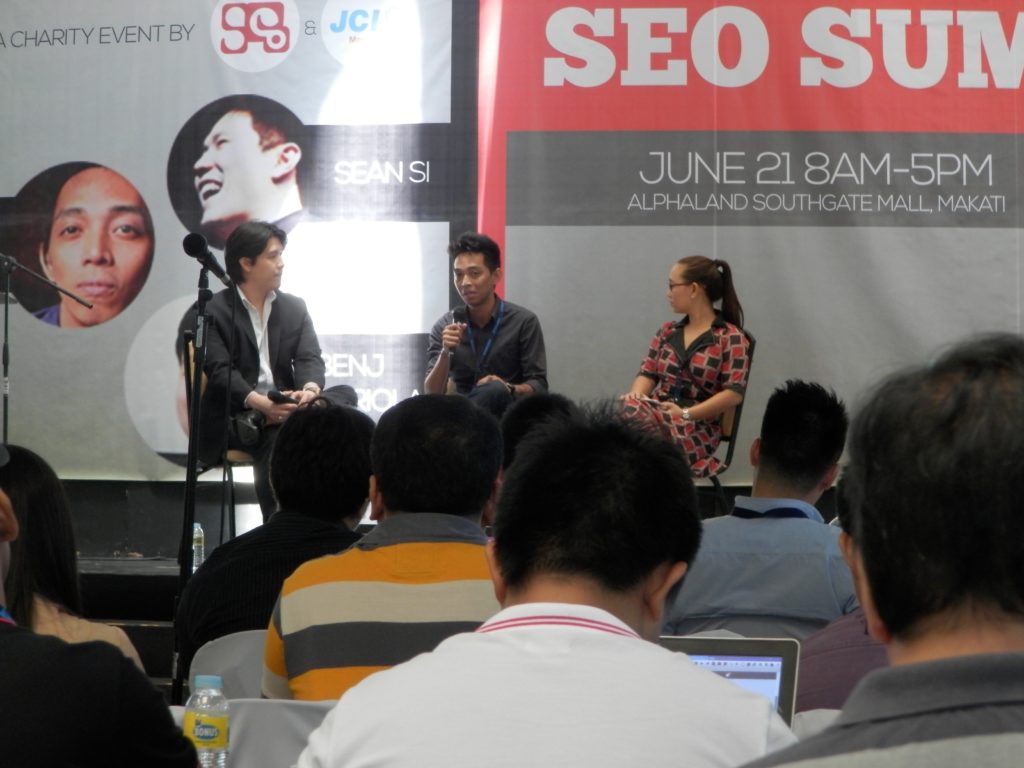 Jason Acidre at SEO Summit 2014