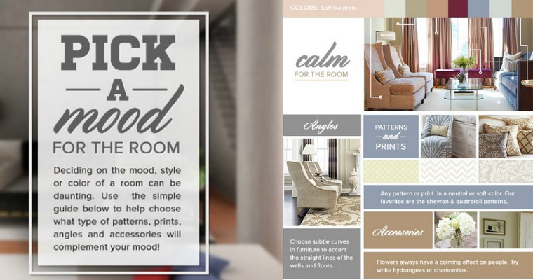 Pick a Mood for the Room Context Infographic