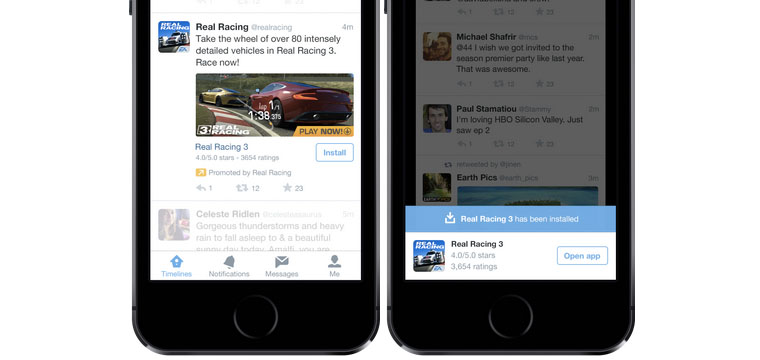 Twitter Offers Mobile App Promotion To All Advertisers