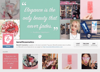 Benefit Cosmetics on Instagram