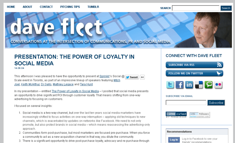 2014-08-09 09_23_14-Presentation_ The Power of Loyalty in Social Media _ davefleet.com