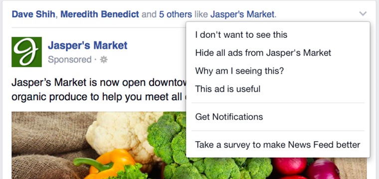 Facebook Is Using User Feedback To Show Better Ads