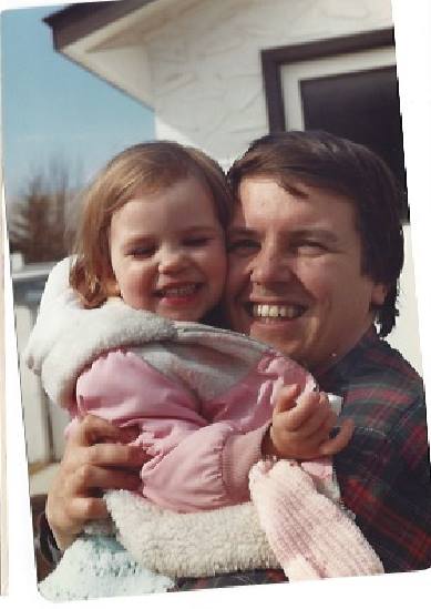 Me with my Dad in the early 80s