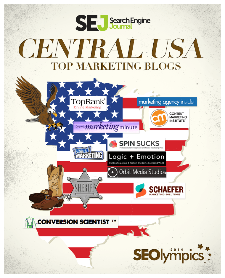 SEOlympics Central US map