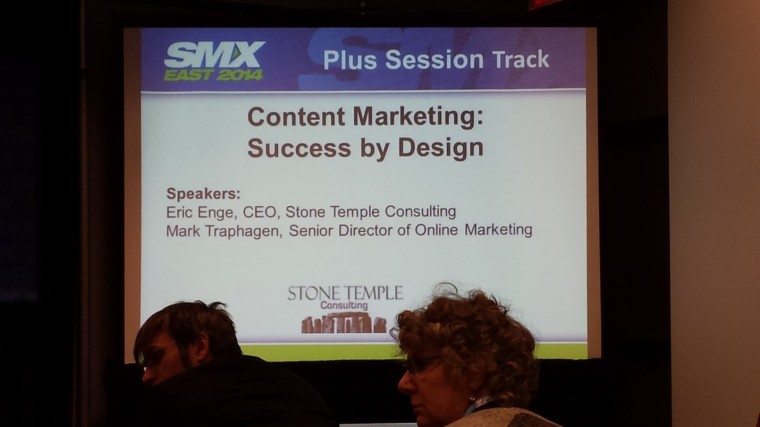SMX East Content Marketing: Success by Design