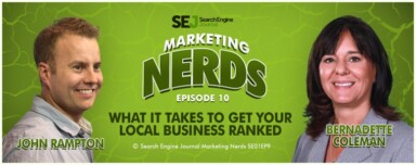 New #MarketingNerds Podcast: What It Takes To Get Your Business Ranked Locally with Bernadette Coleman