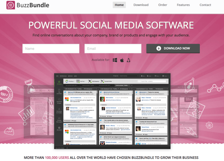 BuzzBundle Social Media Tool