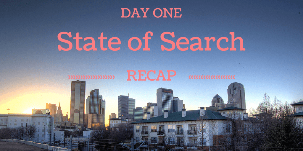 PPC Hacks, User Behavior, SEO Audits, & LinkedIn: #StateofSearch 2014 Day One