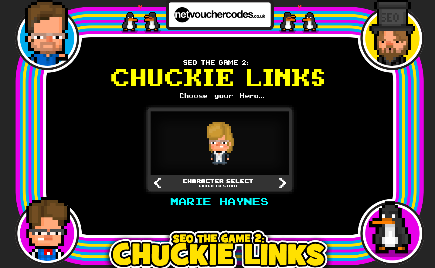 Chuckie Links, SEO video game