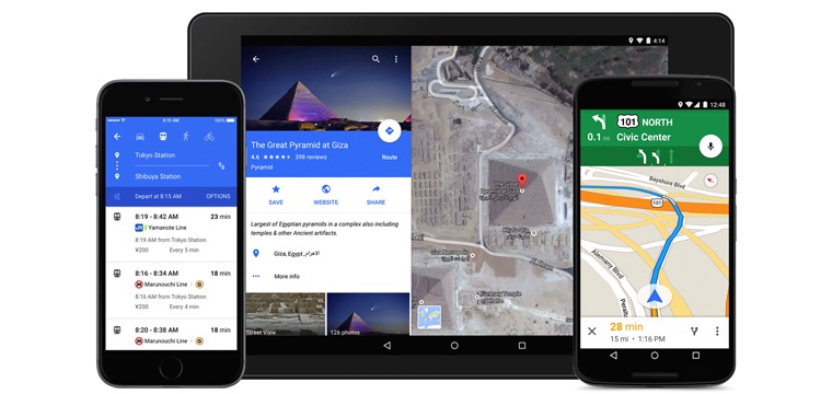 Google Improves Maps With New Local Search Features, New Material Design, And More