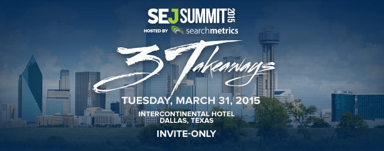 More Speakers For #SEJSummit Dallas (Part 2)