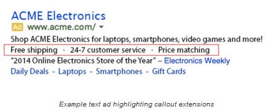 callout extensions google blog