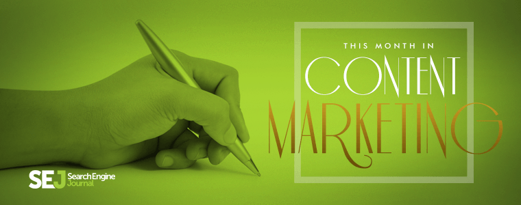 This Month in #ContentMarketing: January 2015