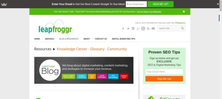 The Leapfroggr Digital Marketing & SEO Blog