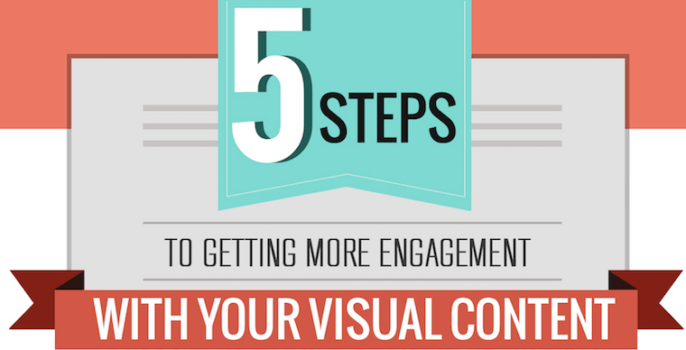 5 Steps to Increased Visual Content Engagement | #Infographic