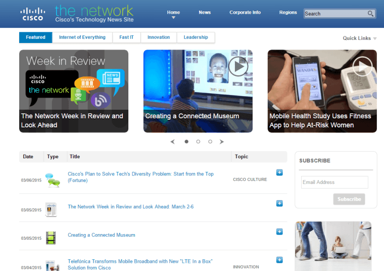 Cisco Newsroom   The Network