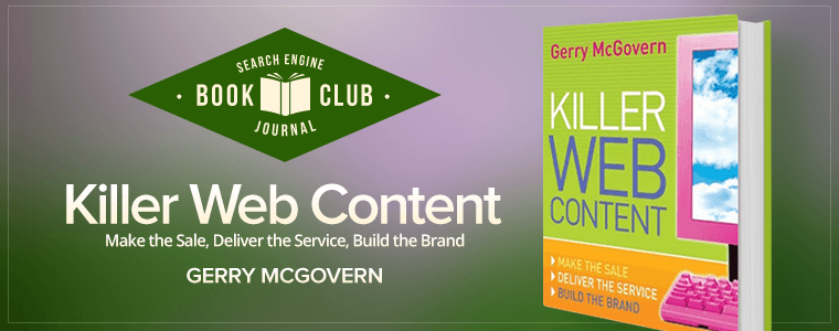 #SEJBookClub: Killer Web Content by Gerry McGovern | SEJ