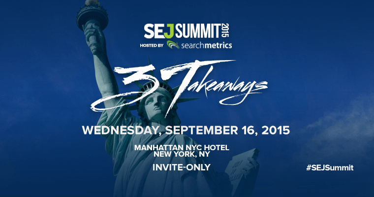 SEJ Summit 2015 NYC