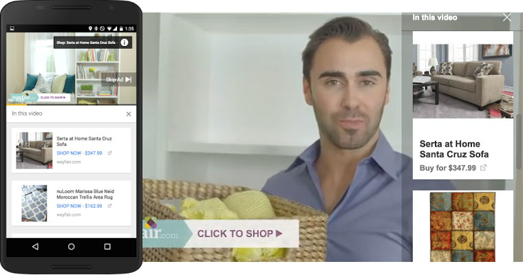 Google Product Listing Ads Come to YouTube Allowing Retailers to Promote Own Products