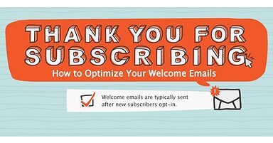 How to Optimize Your Welcome Emails [INFOGRAPHIC]
