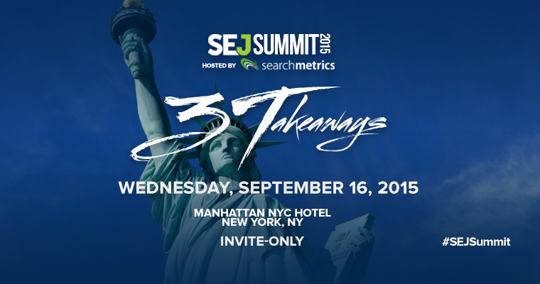 #SEJSummit New York Speakers (Part 1) | SEJ