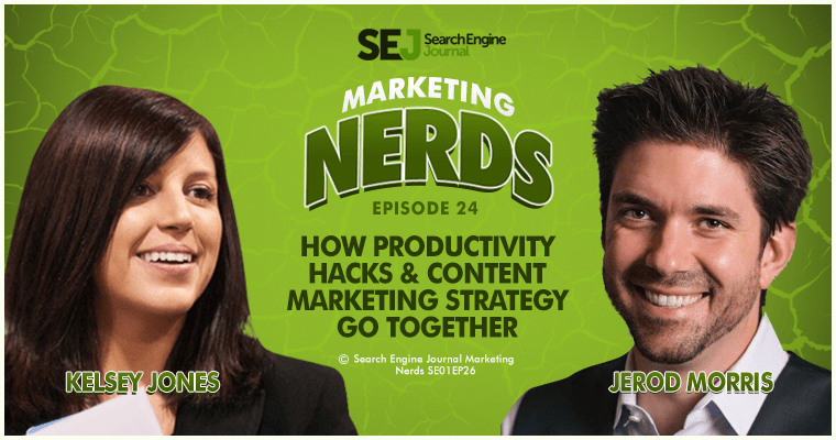 #MarketingNerds: Productivity & Content Marketing Hacks With Jerod Morris, @CopyBlogger