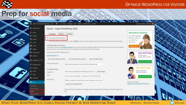 Prep your WordPress site for social media