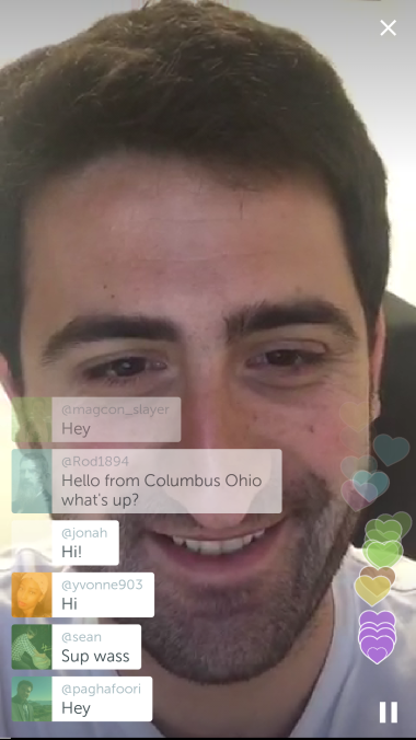 Periscope Video Interface