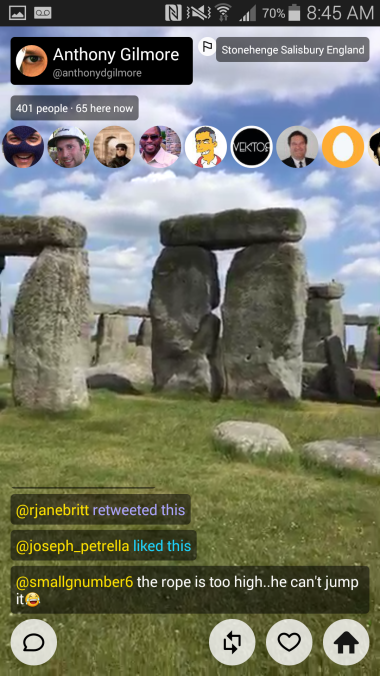 Meerkat Video Interface