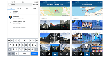 Instagram Now Lets You Search By Location, Explore Real-Time Trends, + More
