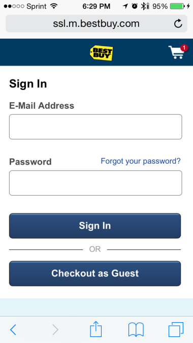 Correct Placement of Labels for Mobile Forms
