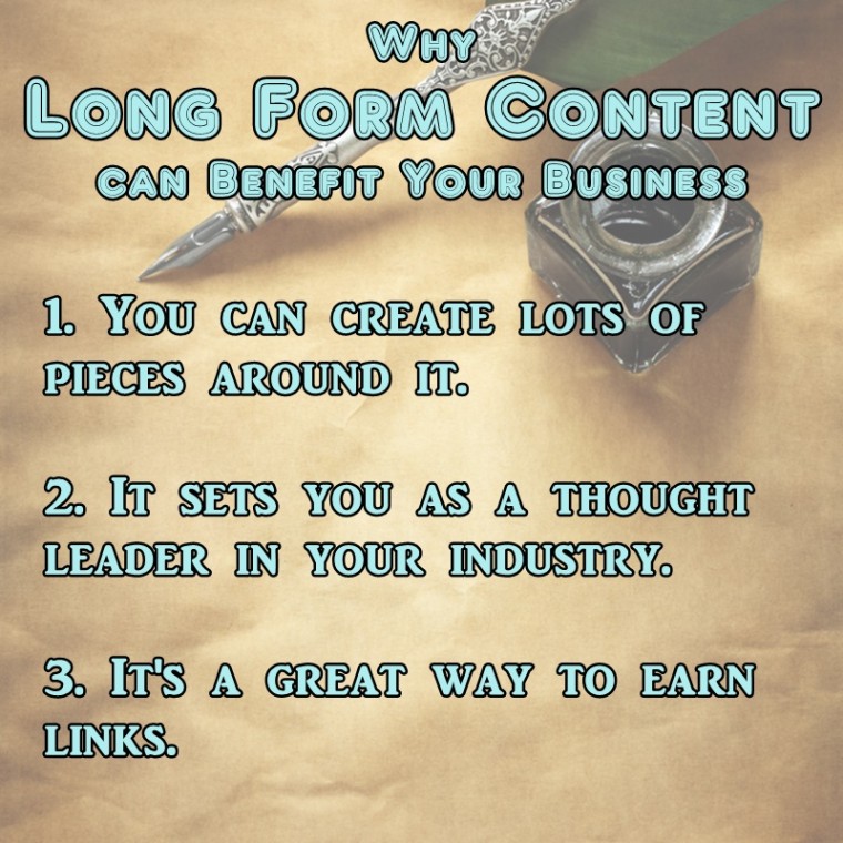 #MarketingNerds: Benefits of Long Form Content | SEJ