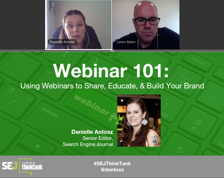 Webinar 101 screenshot